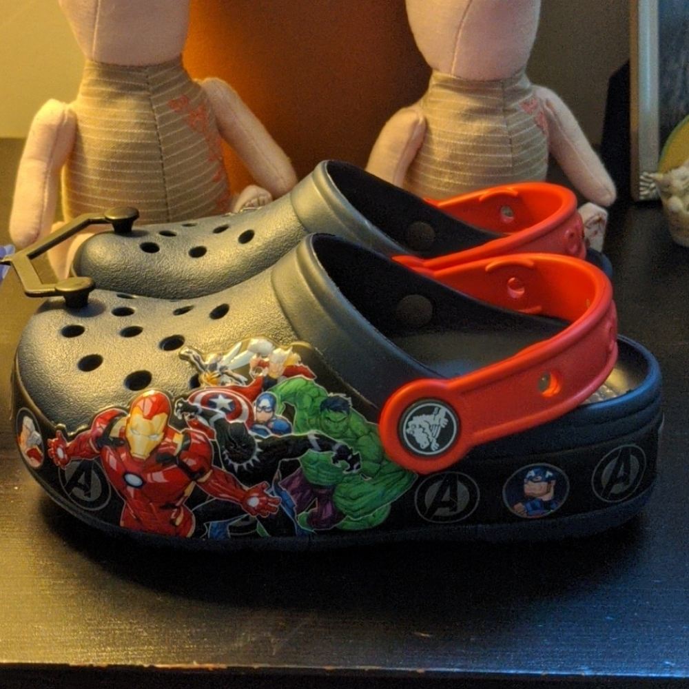 Avengers Light Up Crocs